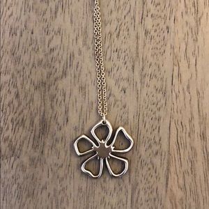 Tiffany & Co. Flower pendant necklace